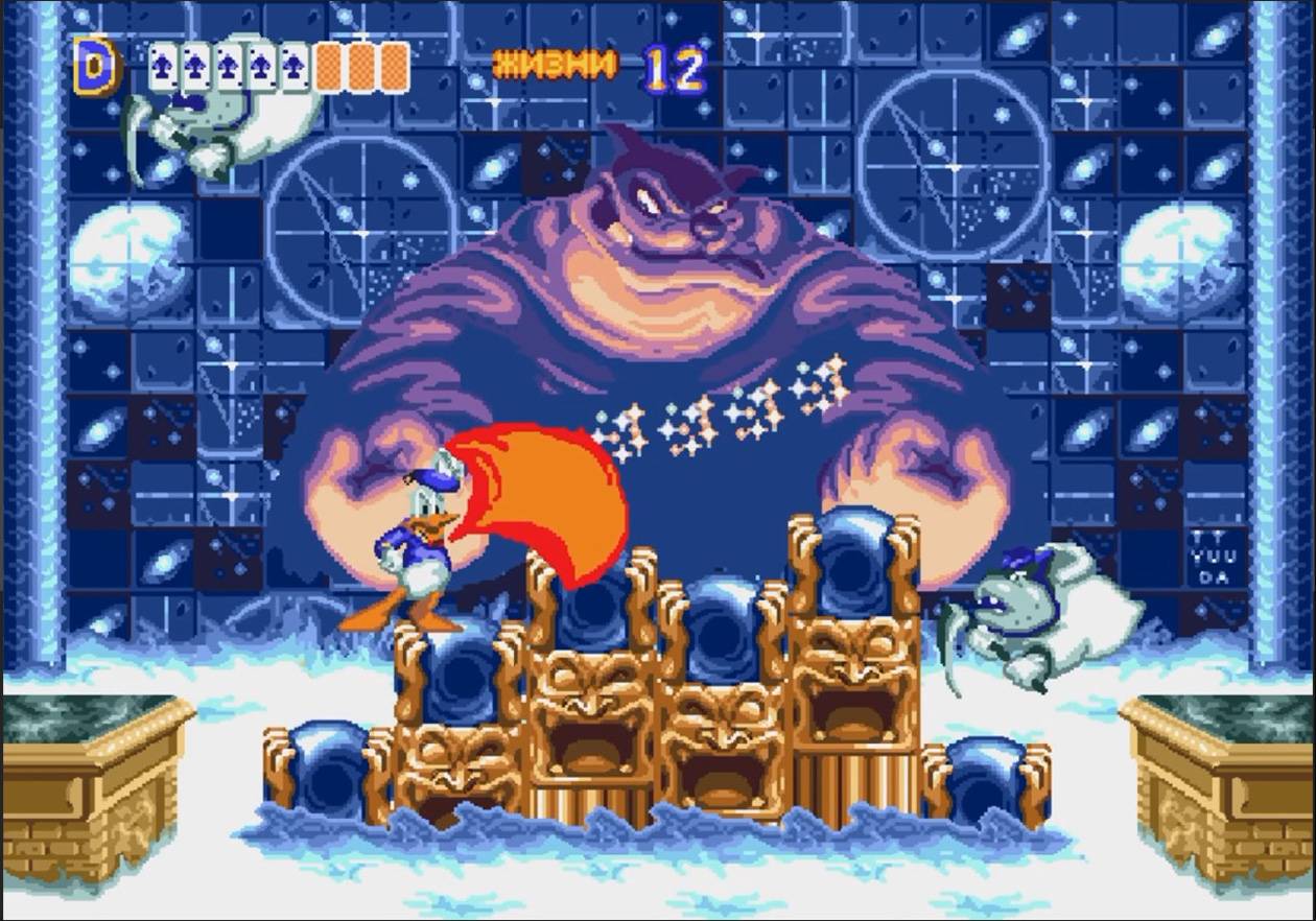World of Illusion Starring Mickey Mouse and Donald Duck - геймплей игры Sega Mega Drive\Genesis